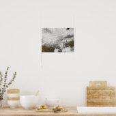 Poster Vue satellite d'une tempête hivernale sévère (Cuisine)