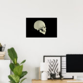 Poster Vue Secondaire Du Crâne Humain (Bureau à domicile)
