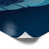 Poster Vue Serene Mountain Sunset (Coin)