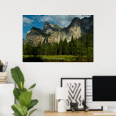 Poster Vue Spectaculaire De La Vallée De Yosemite Depuis  (Bureau à domicile)