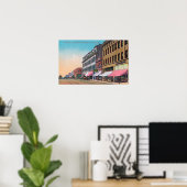 Poster Vue sud de Elk StreetBellingham, WA (Bureau à domicile)