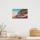 Poster Vue sud de Elk StreetBellingham, WA (Cuisine)