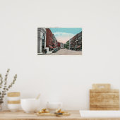 Poster Vue sud de Margaret Street (Cuisine)