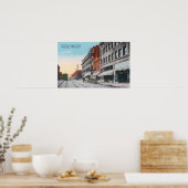 Poster Vue sud depuis Elk Street (Cuisine)