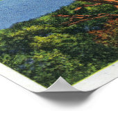 Poster Vue sud du lac de Split Rock Light (Coin)