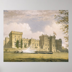 Poster Vue sud-est du château de Windsor, de 'Windsor a