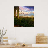 Poster Vue sud - ouest de Manhattan (Cuisine)