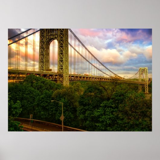 Poster Vue sud - ouest de Manhattan (Devant)