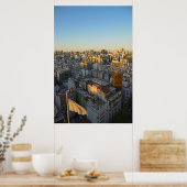 Poster Vue Supérieure Sur Le Quartier De Balvanera (Cuisine)