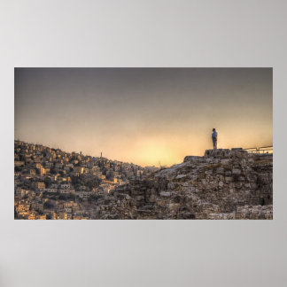 Poster Vue sur Amman