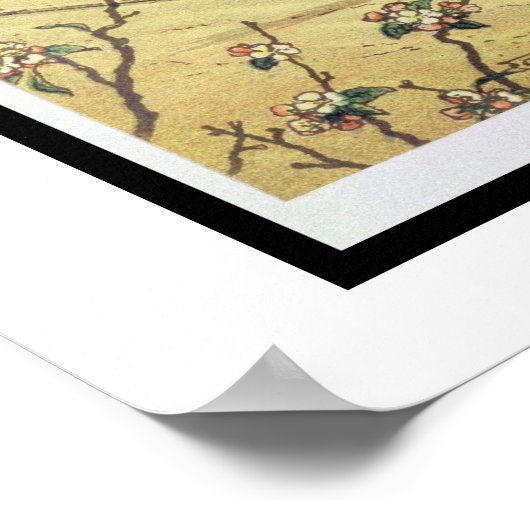 Poster Vue sur Bedford Park, 1882 (litho couleur) (Coin)