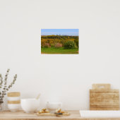 Poster Vue sur Boston de Peter's Hill, Arnold Arboretum (Cuisine)