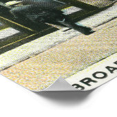 Poster Vue sur Broadway et Corner Strand Street (Coin)