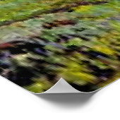 Poster Vue sur Kuchine et Rivière, Sarawak, Borneo (Coin)