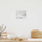 Poster Vue sur la côte du Chili (Cuisine)