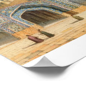 Poster Vue sur la cour du Mesdjid-i-Shah, Isfah (Coin)