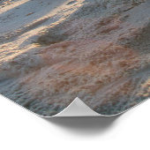 Poster Vue sur la mer - plage (Coin)
