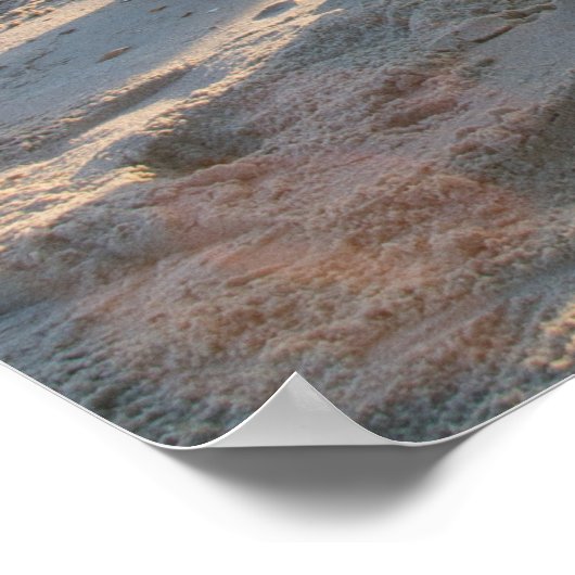 Poster Vue sur la mer - plage (Coin)