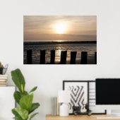 Poster Vue sur la mer - salutations de la mer (Bureau à domicile)