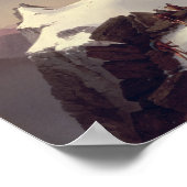 Poster Vue sur la montagne Grossglockner (Coin)