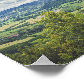 Poster Vue sur la montagne paisible (Coin)