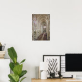 Poster Vue sur la nef et le choeur (Bureau à domicile)