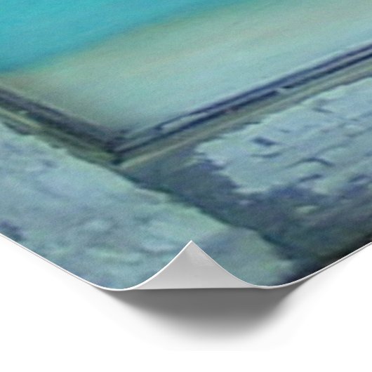 POSTER VUE SUR LA PLAGE 2 (Coin)