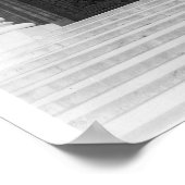 Poster Vue sur la porte de La Madeleine (Coin)