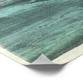 Poster Vue sur la rivière Chenango et le barrage (Coin)