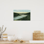 Poster Vue sur la rivière Genesee (Cuisine)