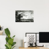 Poster Vue sur la rivière Hudson de Pakepsey (Bureau à domicile)