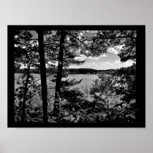 Poster Vue sur la rivière Wisconsin