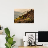 Poster Vue sur la vallée d'Oconaluftee | Caroline du Nord (Bureau à domicile)