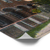 Poster Vue sur la ville depuis la plageBalnéaire, OU (Coin)