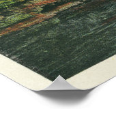 Poster Vue sur le barrage du réservoir Ashokan (Coin)