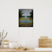 Poster Vue sur le bassin d'Apollon (Cuisine)