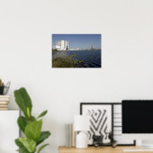Poster Vue sur le bassin, navette spatiale Atlantis (Bureau à domicile)