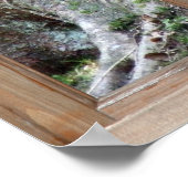 Poster Vue sur le bois à partir d'une fenêtre (Coin)