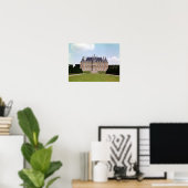 Poster Vue sur le château (Bureau à domicile)