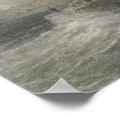 Poster Vue sur le château de Carrifergus (Coin)