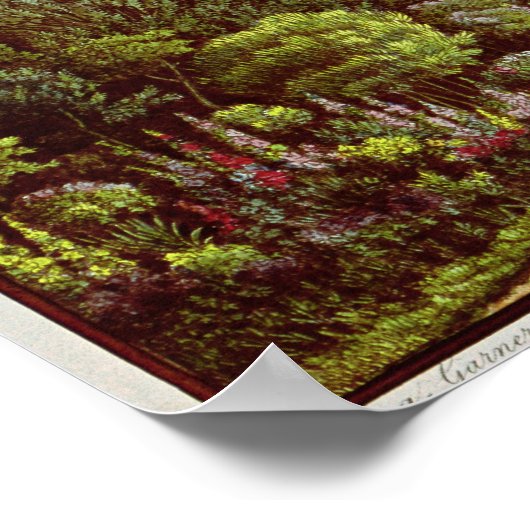 Poster Vue sur le Château de la Malmaison (Coin)