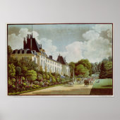 Poster Vue sur le Château de la Malmaison (Devant)
