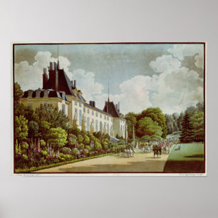 Poster Vue sur le Château de la Malmaison