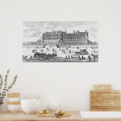 Poster Vue sur le château de Saint-Germain-en-Laye (Cuisine)