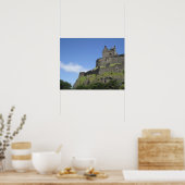 Poster Vue sur le château d'Édimbourg, Édimbourg, Ecosse, (Cuisine)