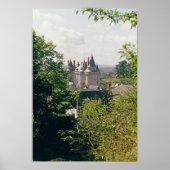 Poster Vue sur le château restauré du nord (Devant)