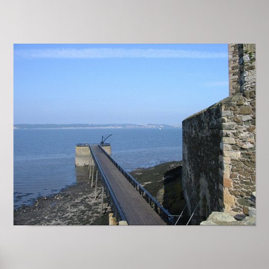 Poster Vue sur le Forth depuis Blackness Castle, Écosse (Devant)