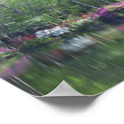 Poster Vue sur le lac (Coin)