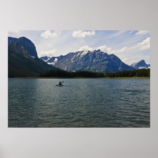 Poster Vue sur le lac (Devant)
