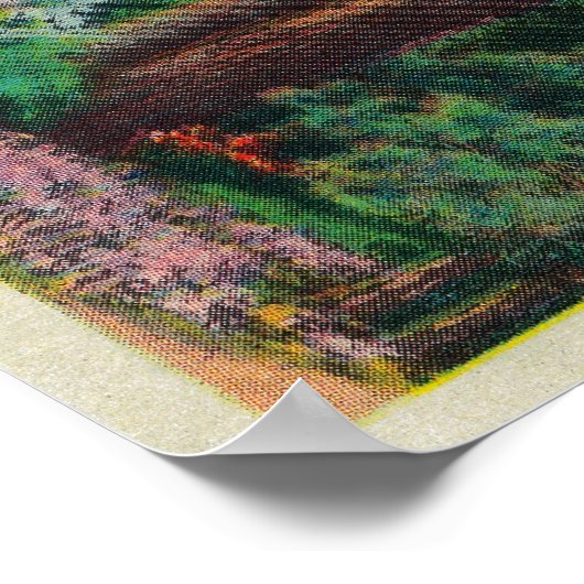 Poster Vue sur le lac ArrowheadLac Arrowhead, CA 2 (Coin)